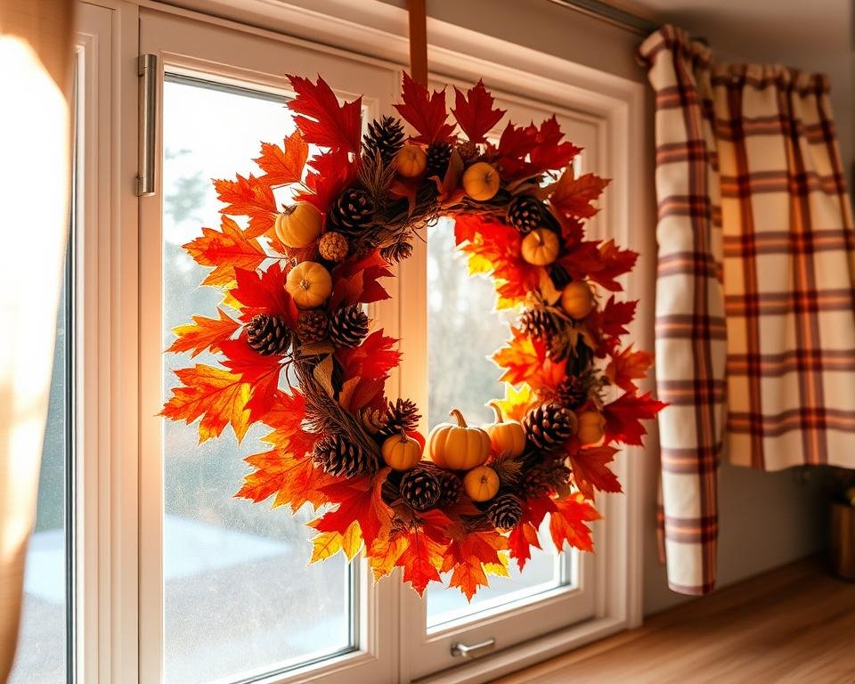 seasonal kitchen window decorations