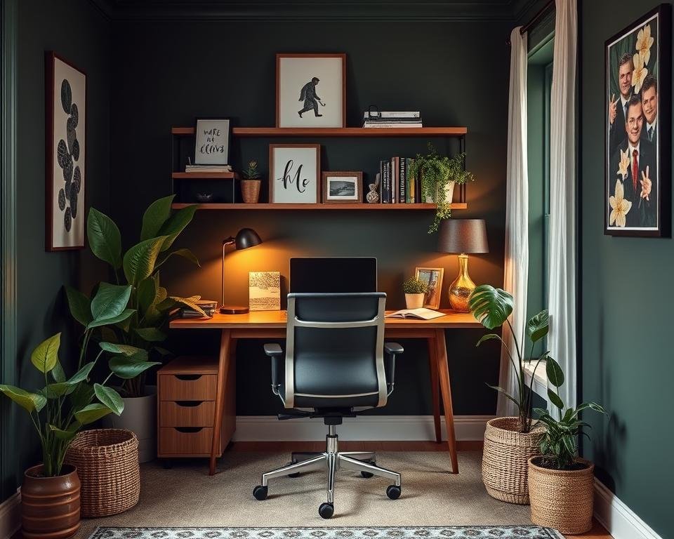 small home office decor