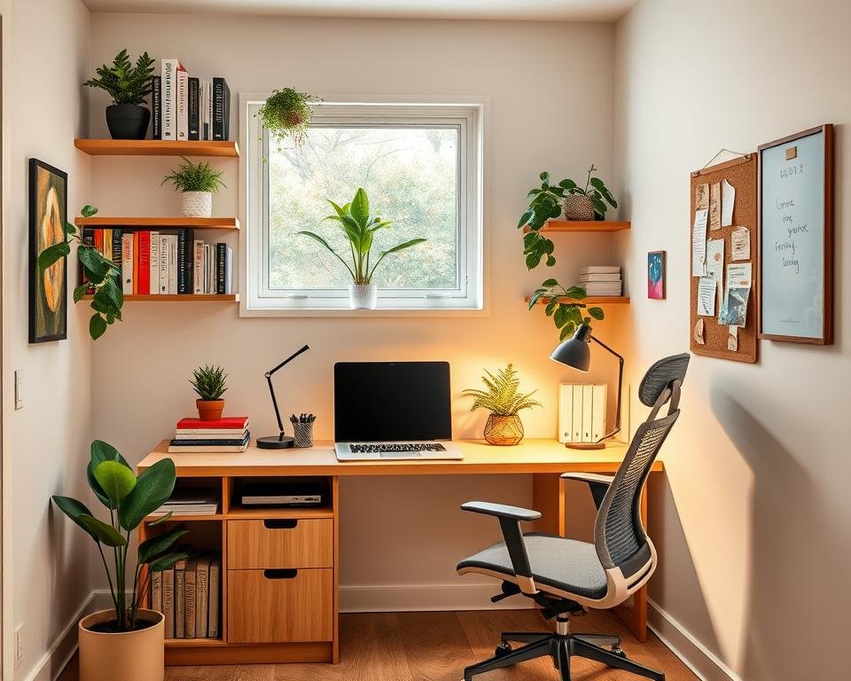 small home office organization