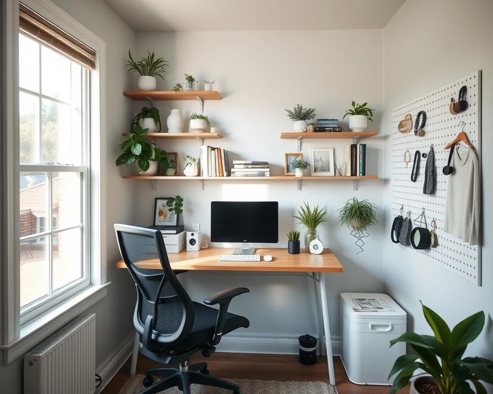 space-saving home office decor