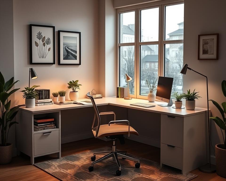 stylish office desk