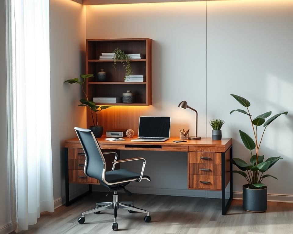 stylish office desk