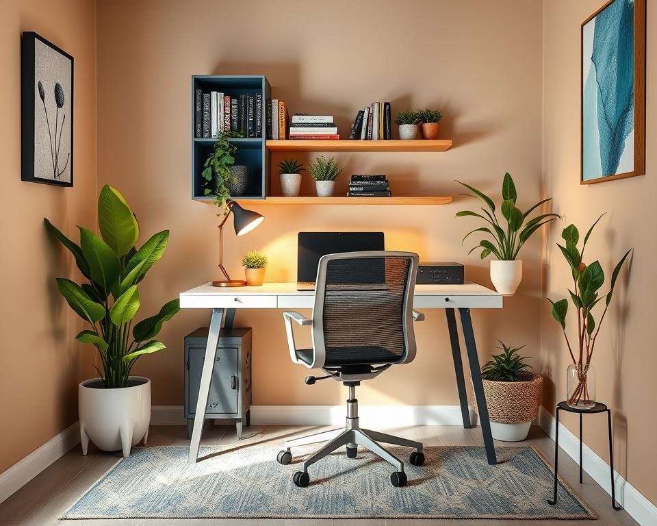 stylish small home office