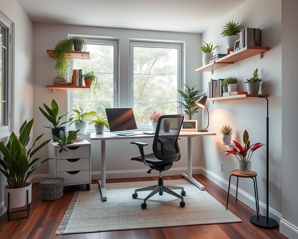 stylish small home office