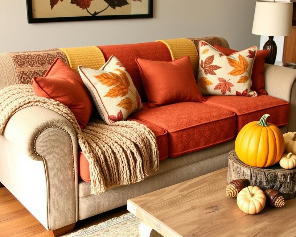 stylish sofa covers for autumn