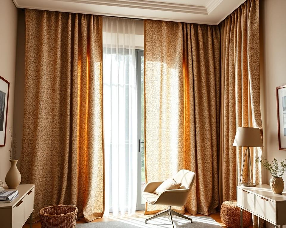 textured linen curtains