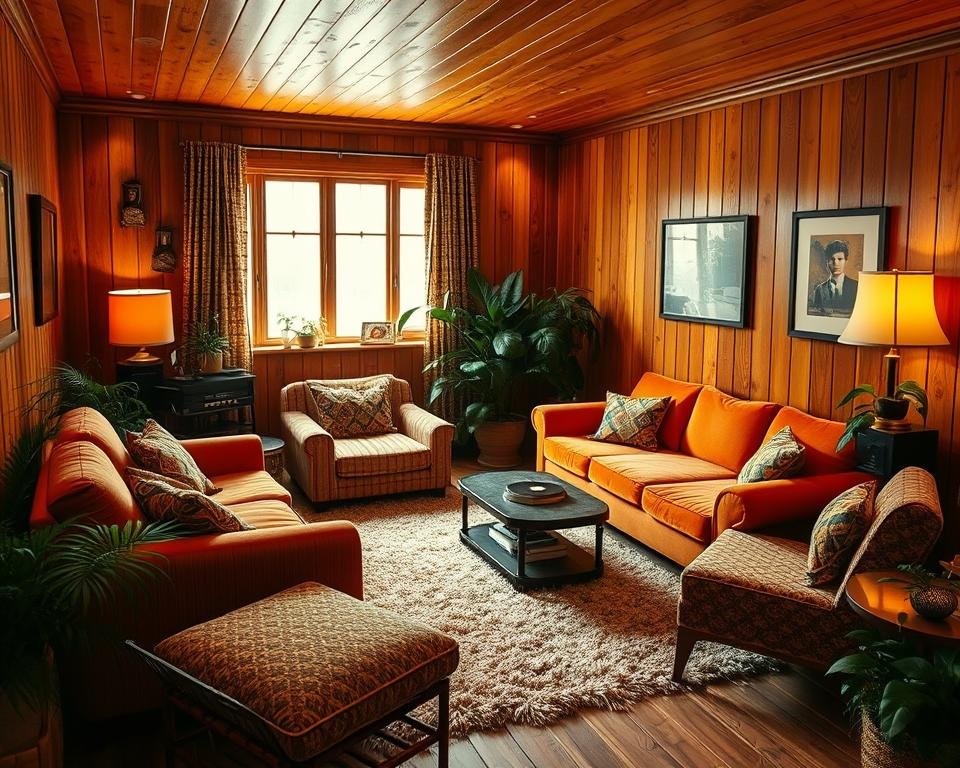 wood paneling