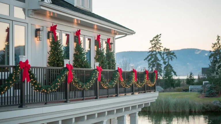 40+ Festive Christmas Decor Ideas For Your Balcony